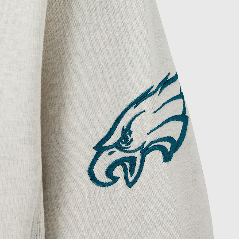 Philadelphia Eagles OVO x NFL Unisex Fleece Sweatshirt Heather Gray