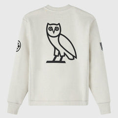 Pittsburgh Steelers OVO x NFL Unisex Fleece Sweatshirt Heather Gray