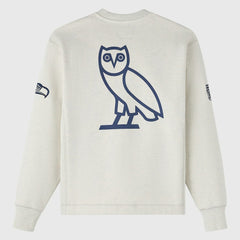 Seattle Seahawks OVO x NFL Unisex Fleece Sweatshirt Heather Gray