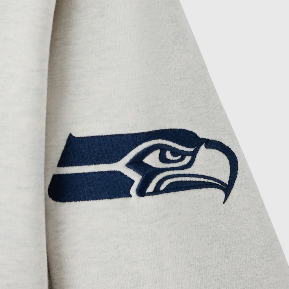 Seattle Seahawks OVO x NFL Unisex Fleece Sweatshirt Heather Gray