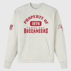 Tampa Bay Buccaneers OVO x NFL Unisex Fleece Sweatshirt Heather Gray