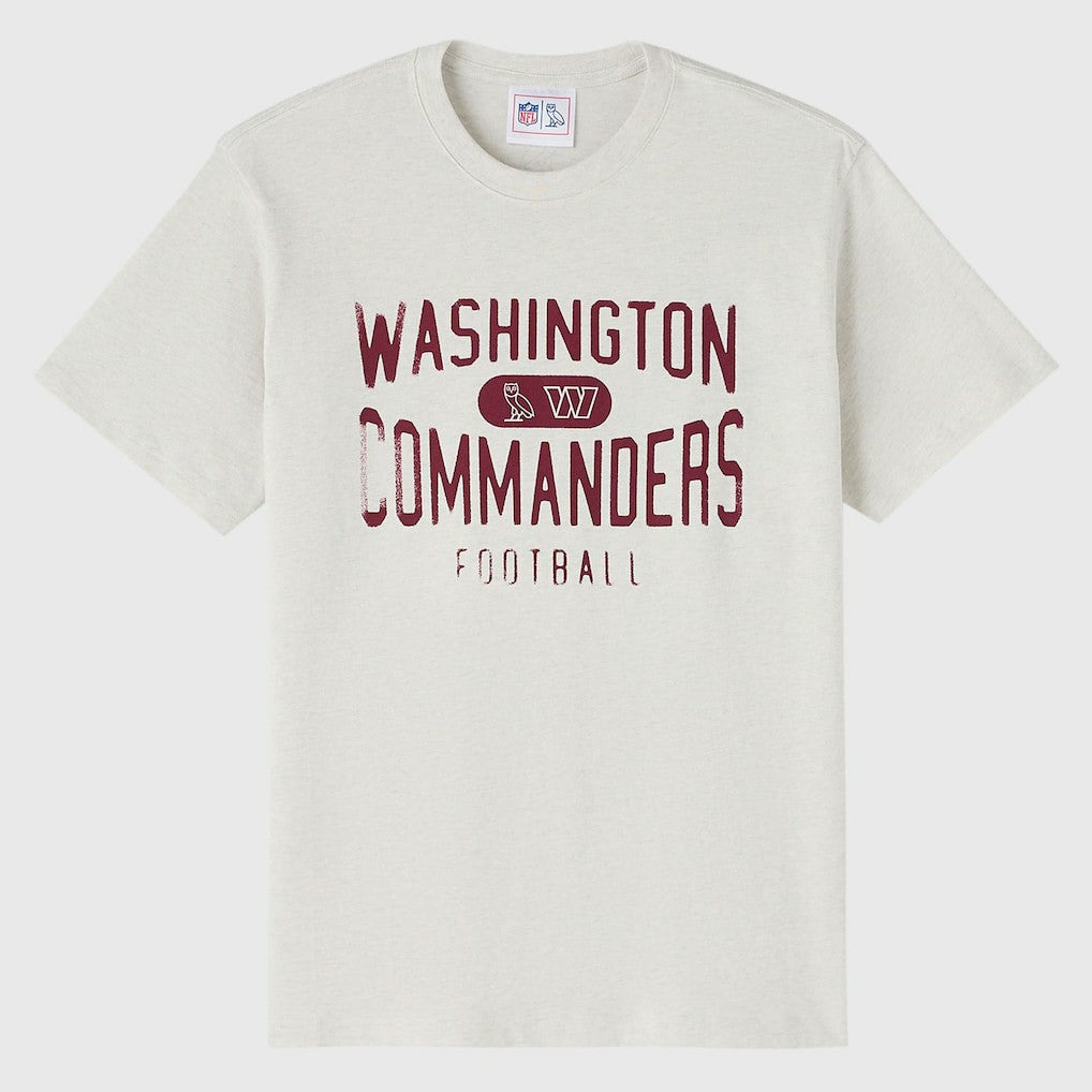 Washington Commanders OVO x NFL Unisex T-Shirt Heather Gray