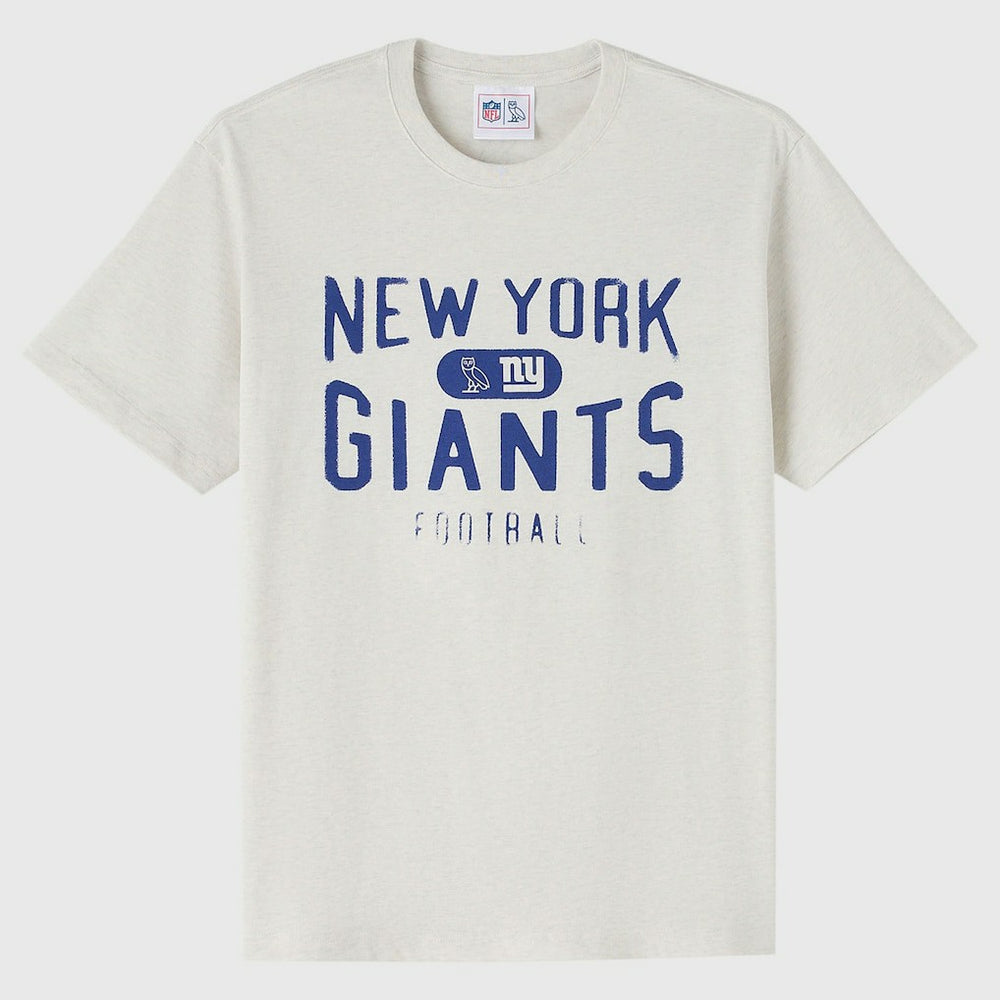 New York Giants OVO x NFL Unisex T-Shirt Heather Gray