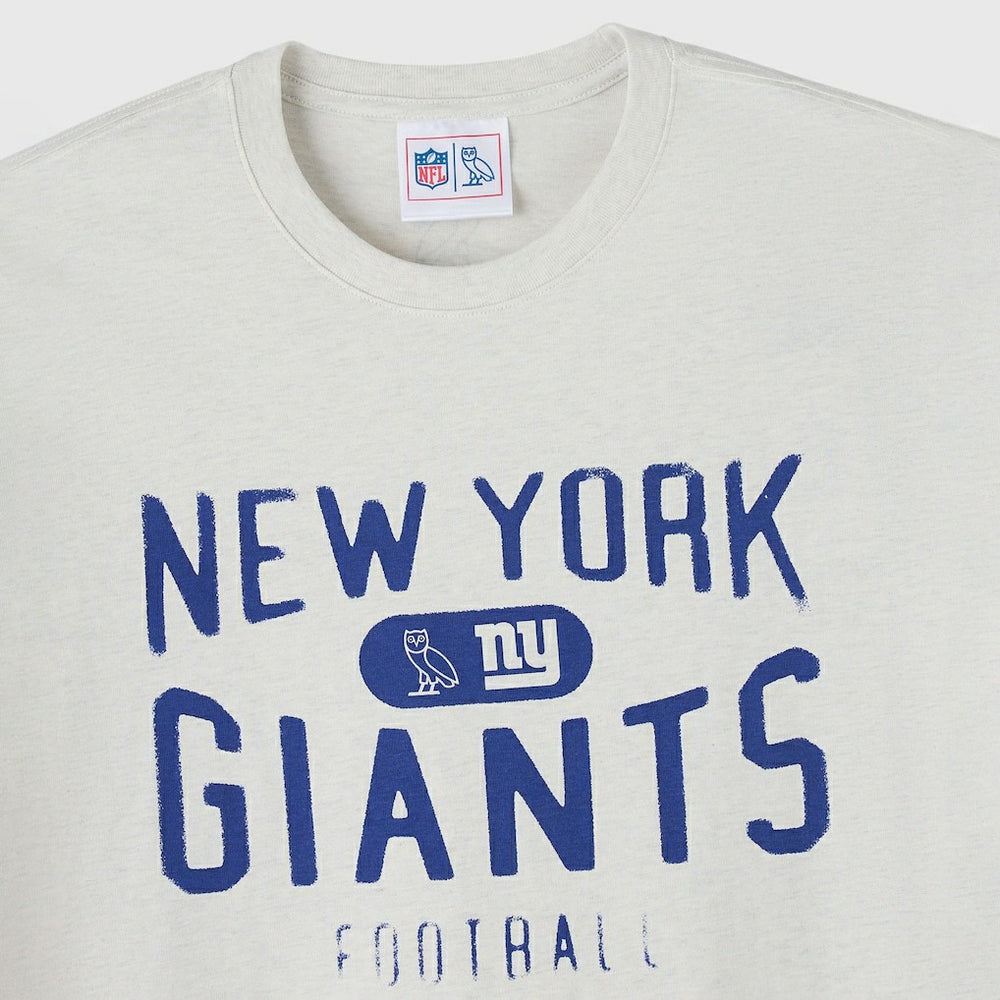 New York Giants OVO x NFL Unisex T-Shirt Heather Gray