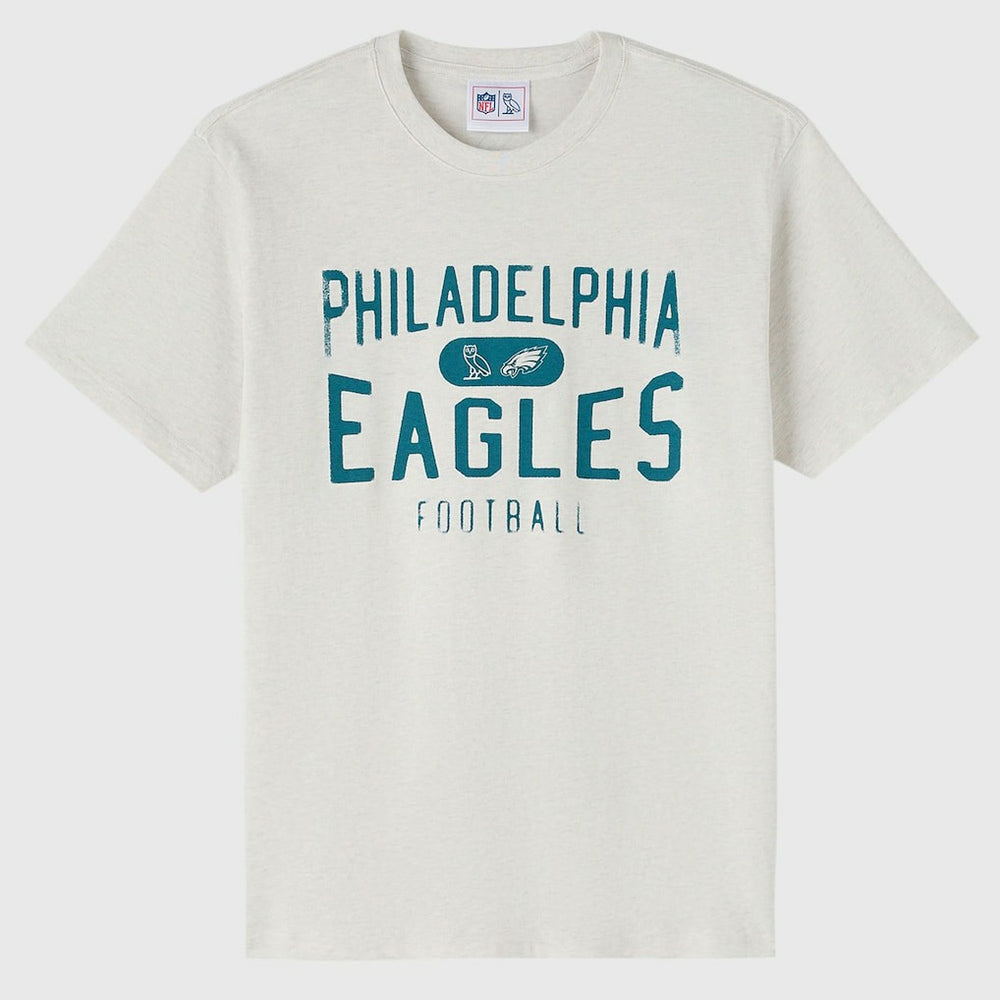 Philadelphia Eagles OVO x NFL Unisex T-Shirt Heather Gray