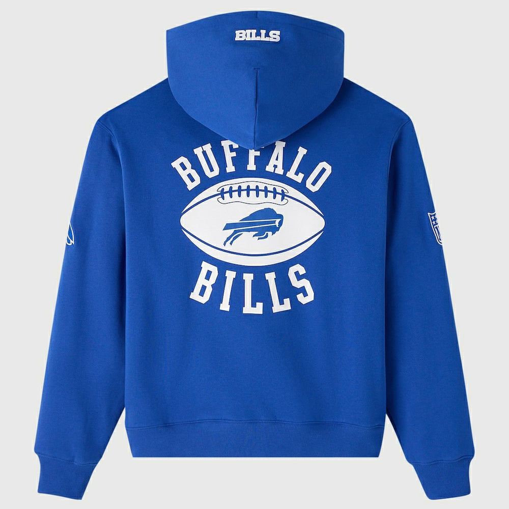 Buffalo Bills OVO x NFL Unisex Full-Zip Waffle-Lined Hoodie Royal