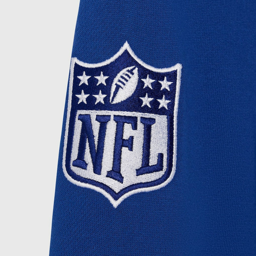New York Giants OVO x NFL Unisex Full-Zip Waffle-Lined Hoodie Royal
