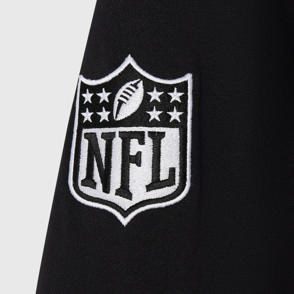 Pittsburgh Steelers OVO x NFL Unisex Full-Zip Waffle-Lined Hoodie Black