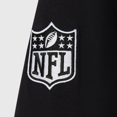 Pittsburgh Steelers OVO x NFL Unisex Full-Zip Waffle-Lined Hoodie Black