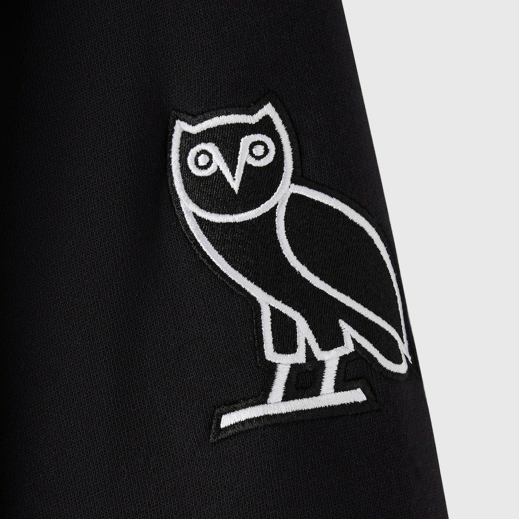 Pittsburgh Steelers OVO x NFL Unisex Full-Zip Waffle-Lined Hoodie Black