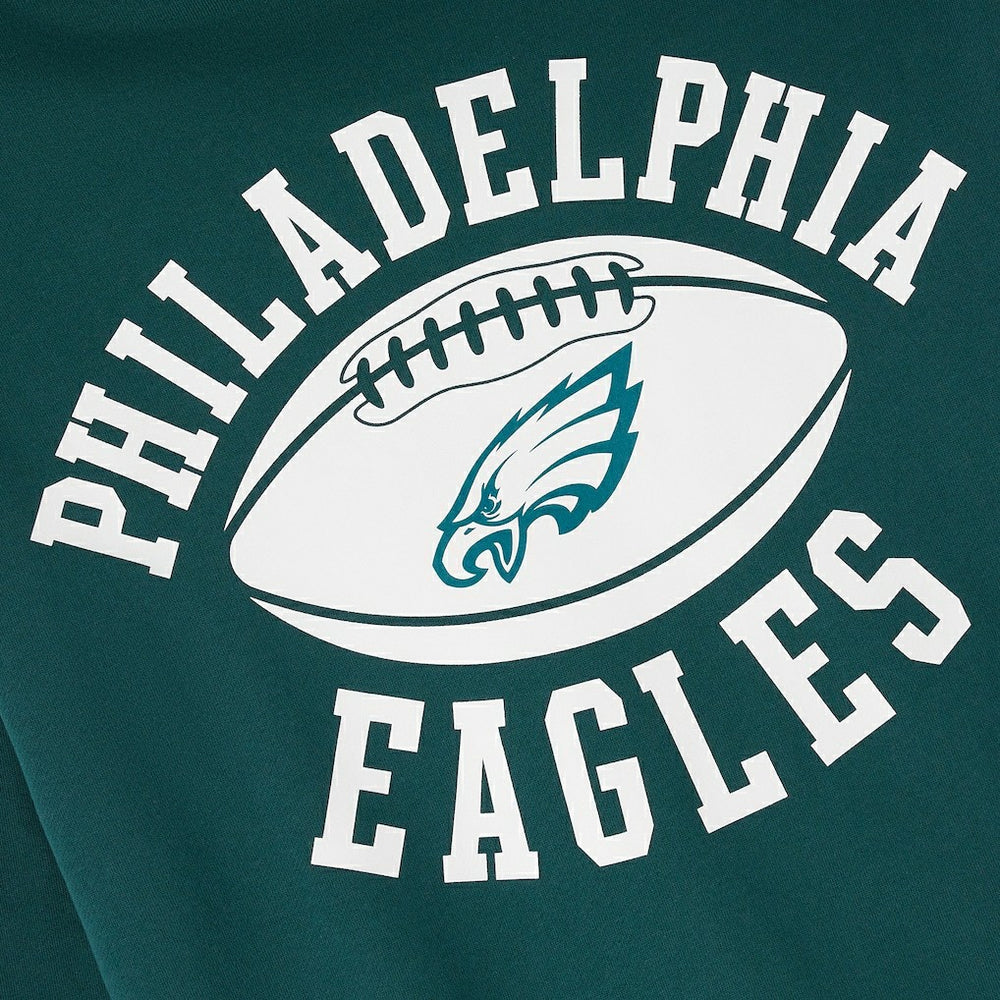 Philadelphia Eagles OVO x NFL Unisex Full-Zip Waffle-Lined Hoodie Midnight Green