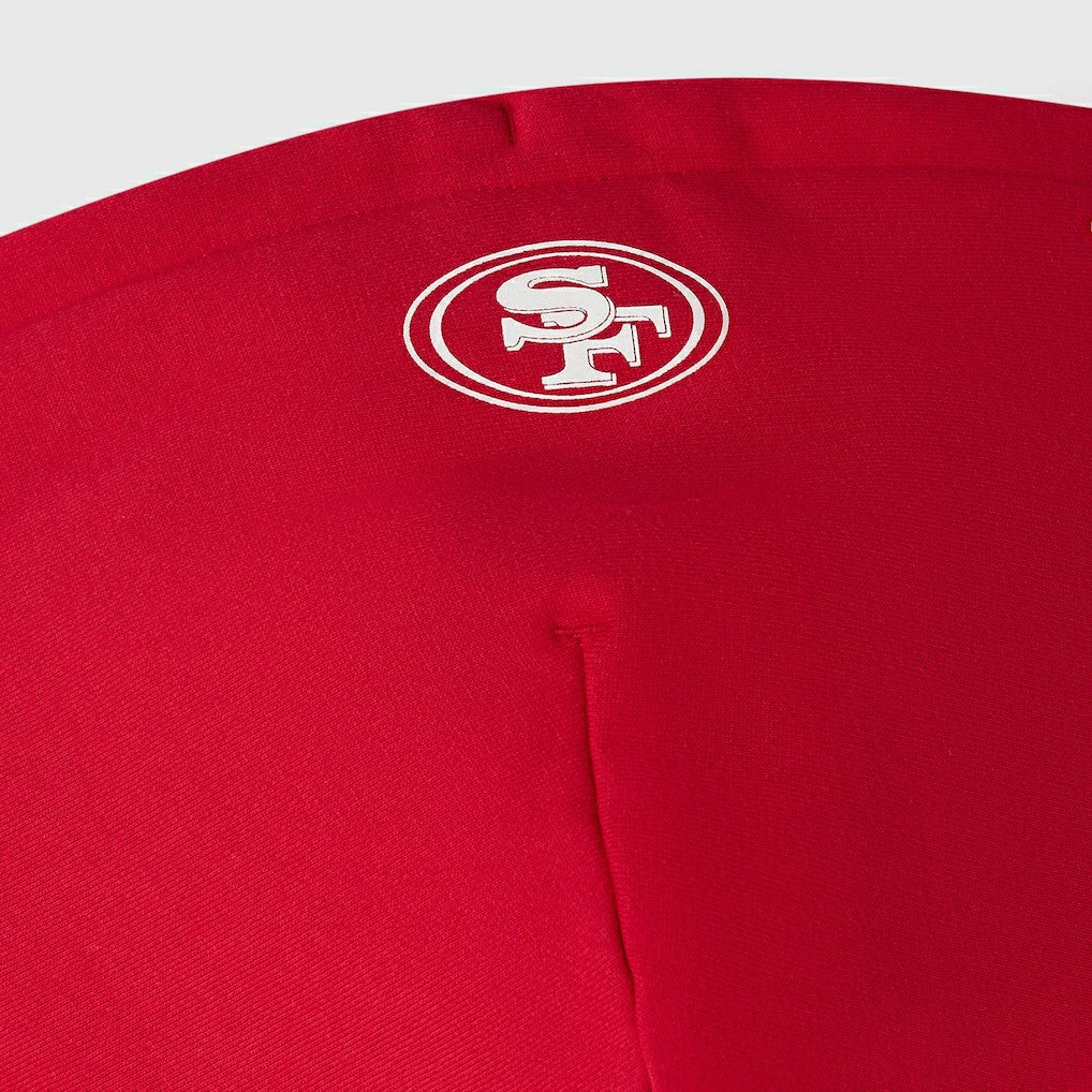 San Francisco 49ers OVO x NFL Unisex Full-Zip Waffle-Lined Hoodie Scarlet