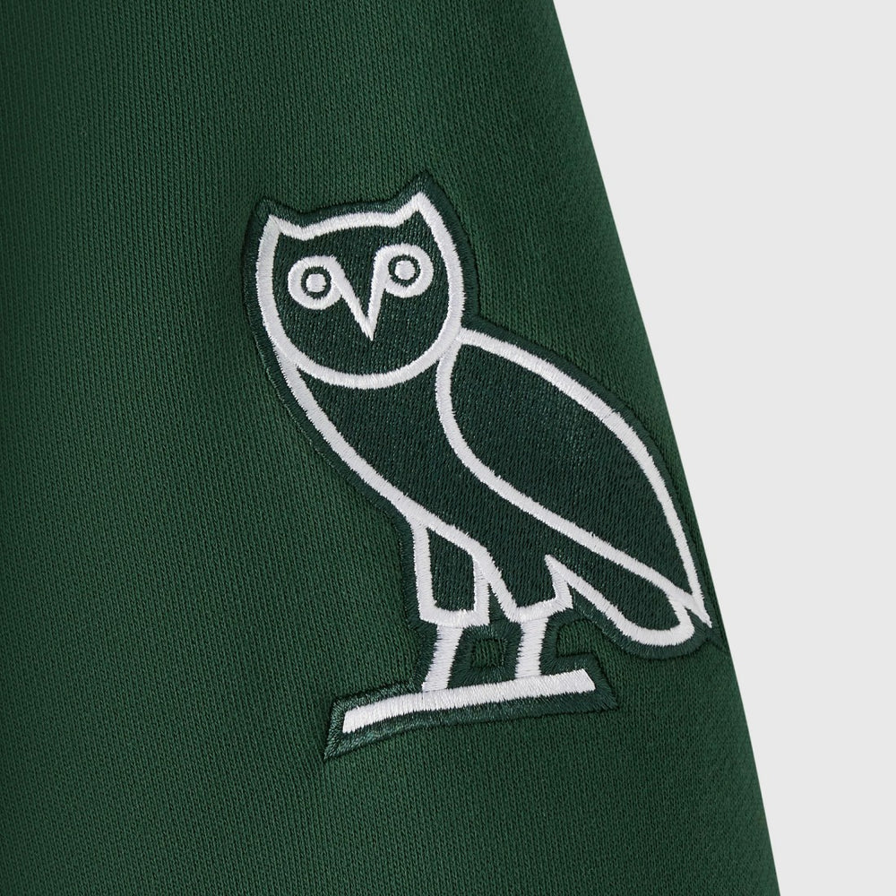 Green Bay Packers OVO x NFL Unisex Full-Zip Waffle-Lined Hoodie Green