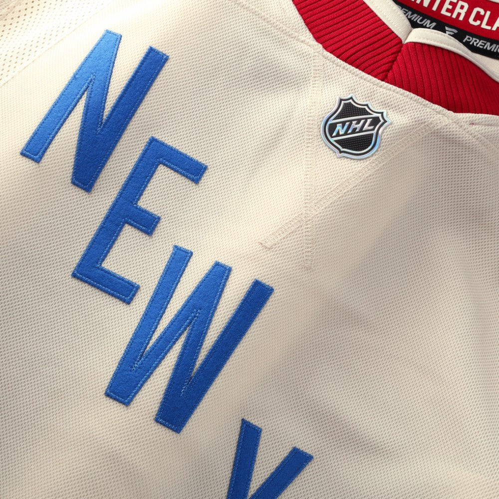 New York Rangers Fanatics 2026 NHL Winter Classic Premium Jersey - Beige - NHL 203600219