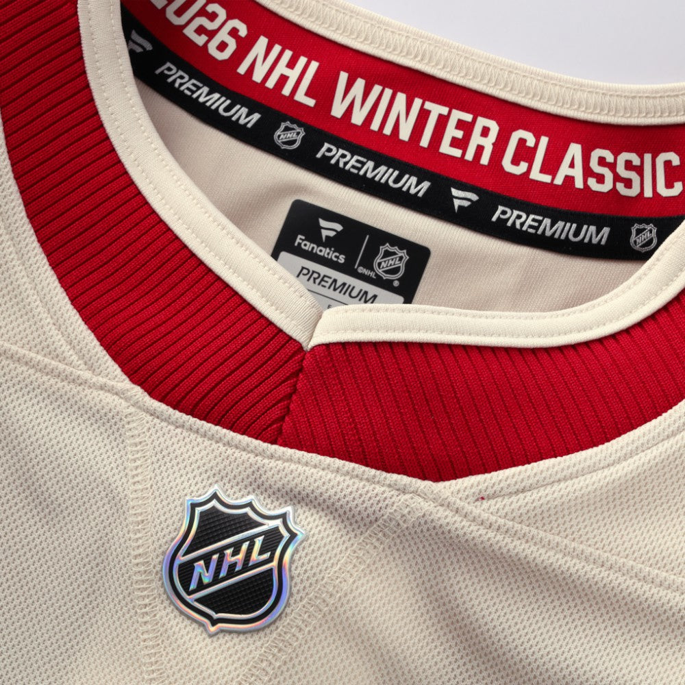 New York Rangers Fanatics 2026 NHL Winter Classic Premium Custom Jersey - Beige - NHL 203600223