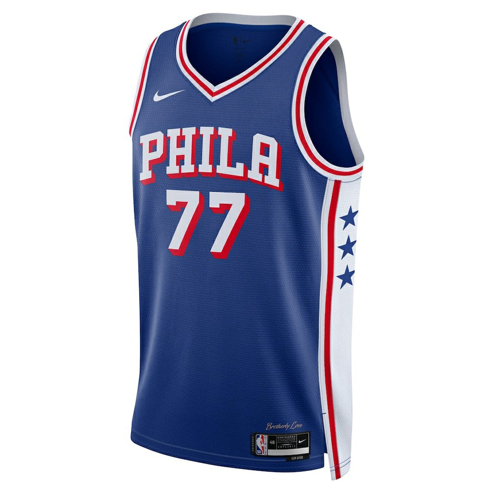 VJ Edgecombe Philadelphia 76ers Unisex Swingman Jersey Icon Edition Royal | Nike online