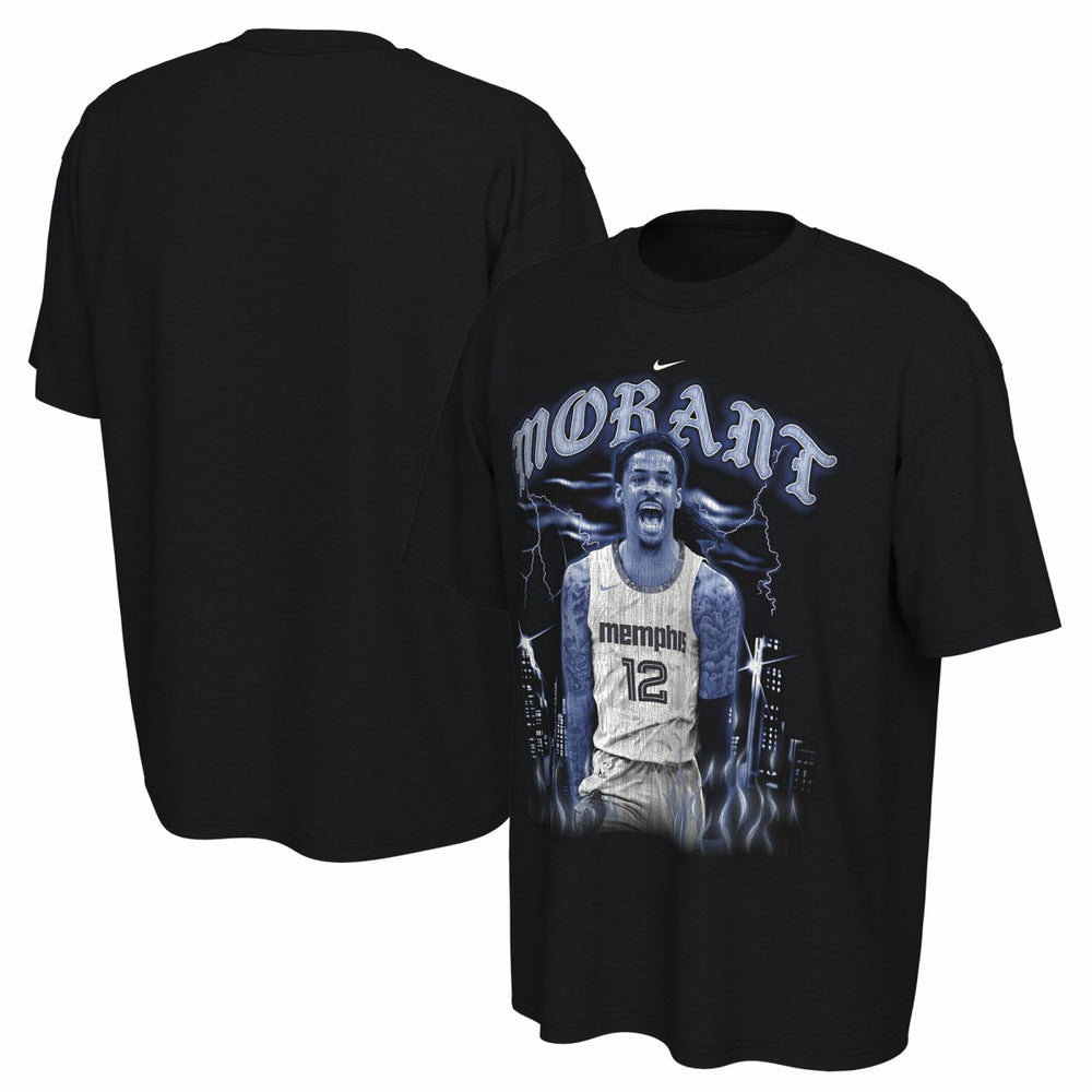 Ja Morant Memphis Grizzlies Unisex 2025/26 City Edition Player Graphic T-Shirt Black | Nike US
