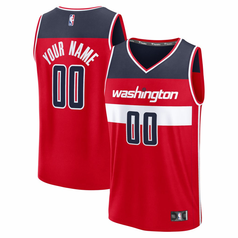 Washington Wizards Fastbreak Custom Jersey Red Icon Edition | Fanatics for sale