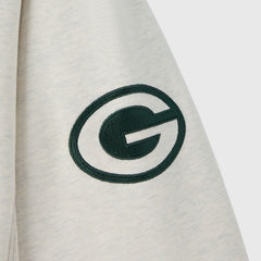Green Bay Packers OVO x NFL Unisex Fleece Sweatshirt Heather Gray