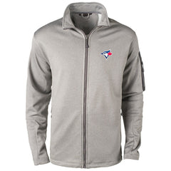 Toronto Blue Jays Dunbrooke Pacific Full-Zip Fleece Jacket - Heather Gray - MLB Discount