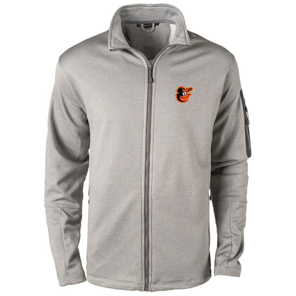 Baltimore Orioles Dunbrooke Pacific Full-Zip Fleece Jacket - Heather Gray - MLB Online