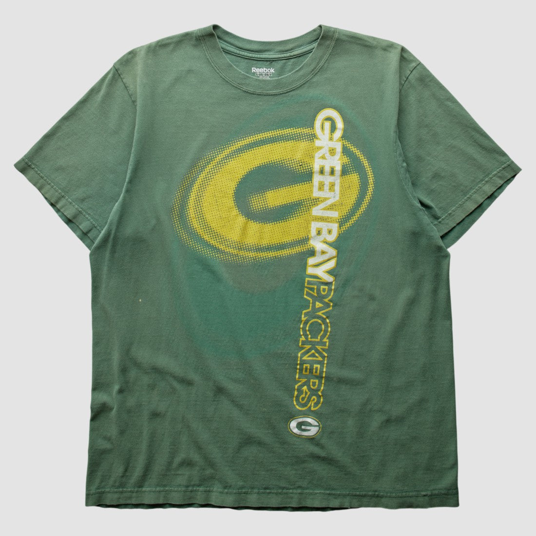 Fanatics Green Bay Packers Reebok 2000s T-shirt Green Vintage