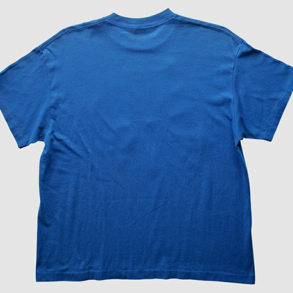 Texas Rangers Trench 1991 T-shirt - Blue - Vintage - Fanatics Online