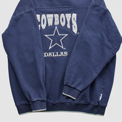 Fanatics Dallas Cowboys 2000s Pullover Sweatshirt Navy Vintage