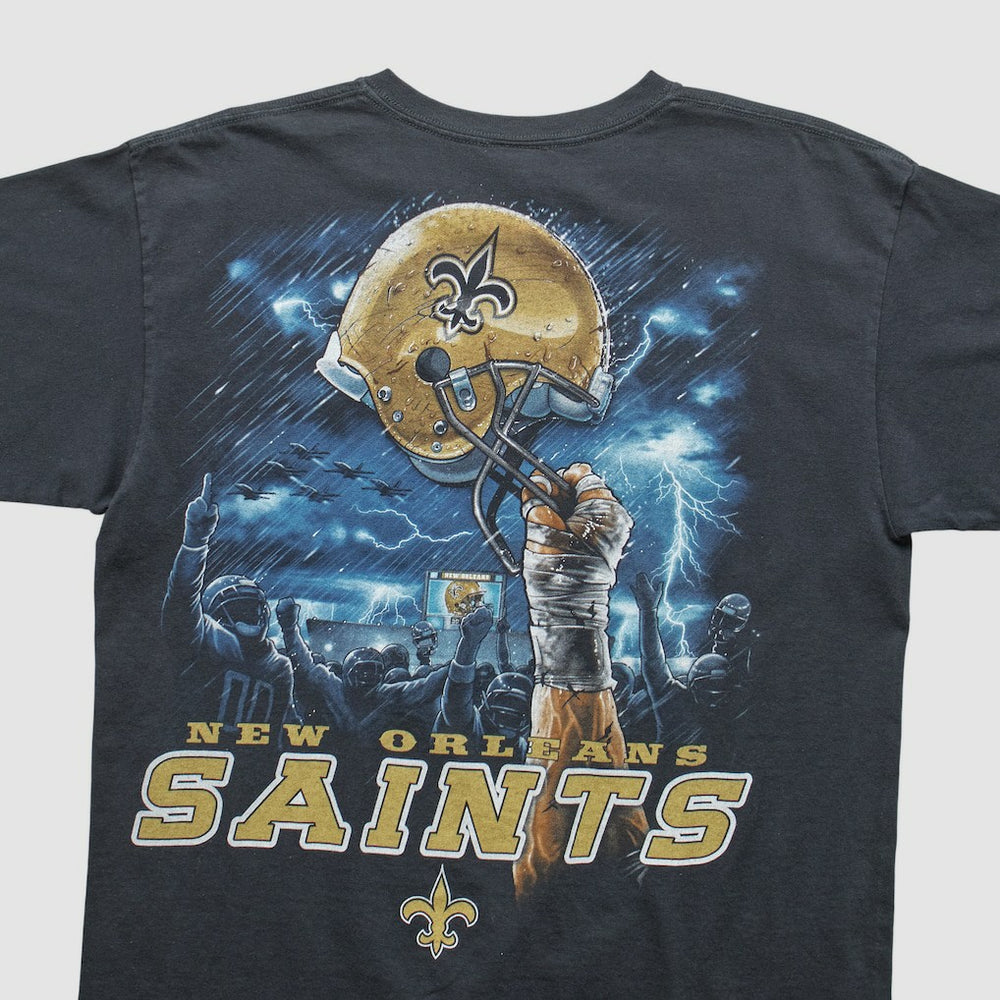Fanatics New Orleans Saints NFL 2010s T-shirt Black Vintage