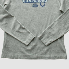 Fanatics Indianapolis Colts 2007 Long Sleeve T-shirt Heather Gray Vintage