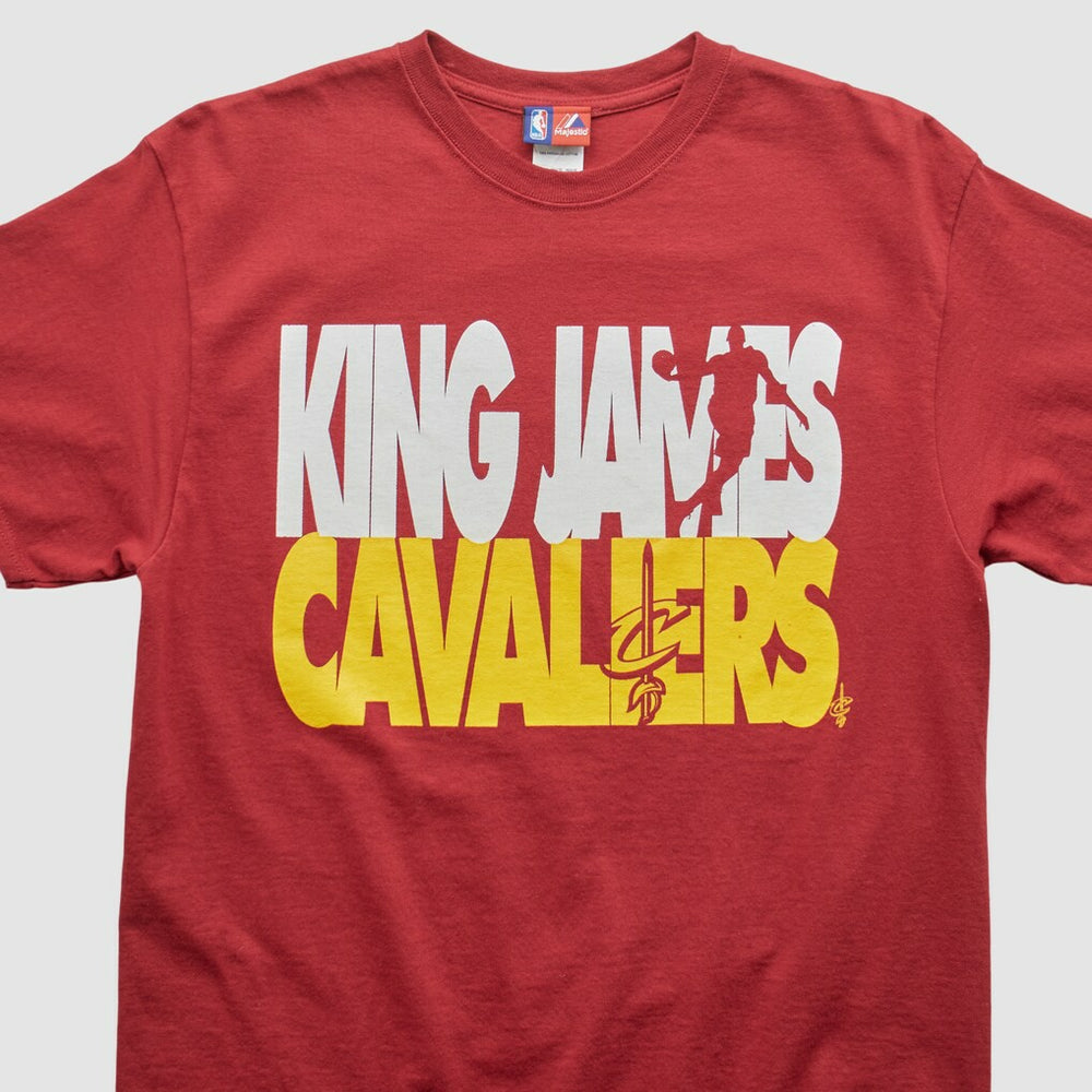 Cleveland Cavaliers Majestic 2000s T-shirt for sale Maroon Vintage | Vintage Lifestyle