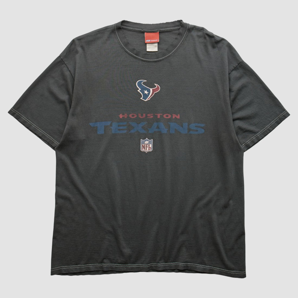 Fanatics Houston Texans Reebok 2000s T-shirt Charcoal Vintage