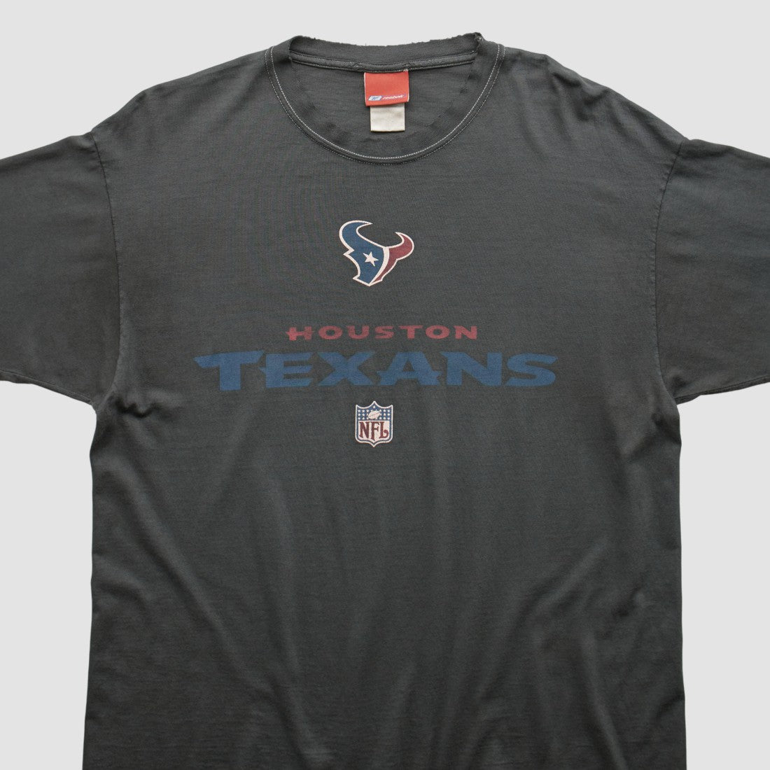 Fanatics Houston Texans Reebok 2000s T-shirt Charcoal Vintage