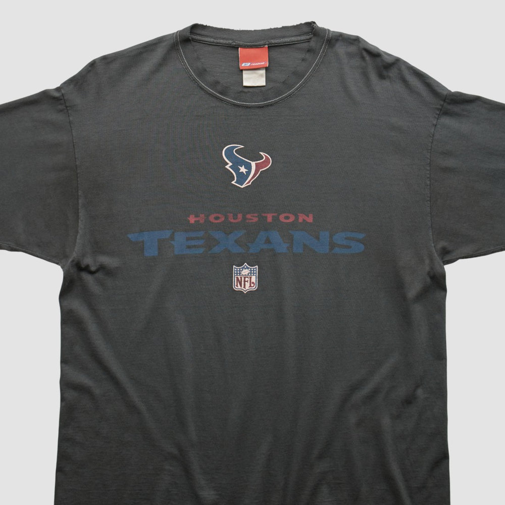 Fanatics Houston Texans Reebok 2000s T-shirt Charcoal Vintage