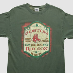 Boston Red Sox Lee Apparel 2000s T-shirt - Green - Vintage - Fanatics Lifestyle
