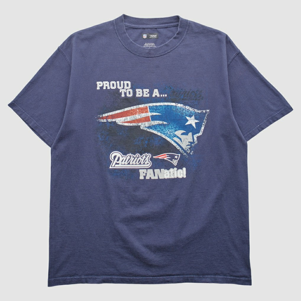 Fanatics New England Patriots 2010s T-shirt Navy Vintage
