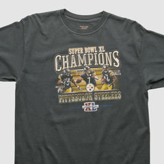 Fanatics Pittsburgh Steelers Reebok 2006 T-shirt Charcoal Vintage