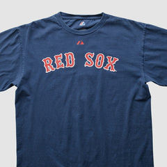 Boston Red Sox Majestic 2010s T-shirt - Navy - Vintage - Fanatics Lifestyle
