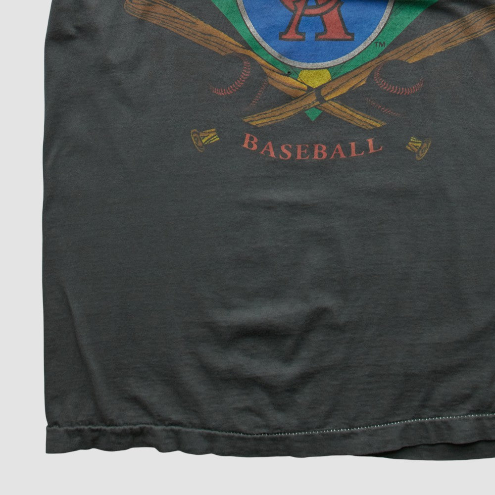 Los Angeles Angels 90s T-shirt - Charcoal - Vintage - Fanatics Online