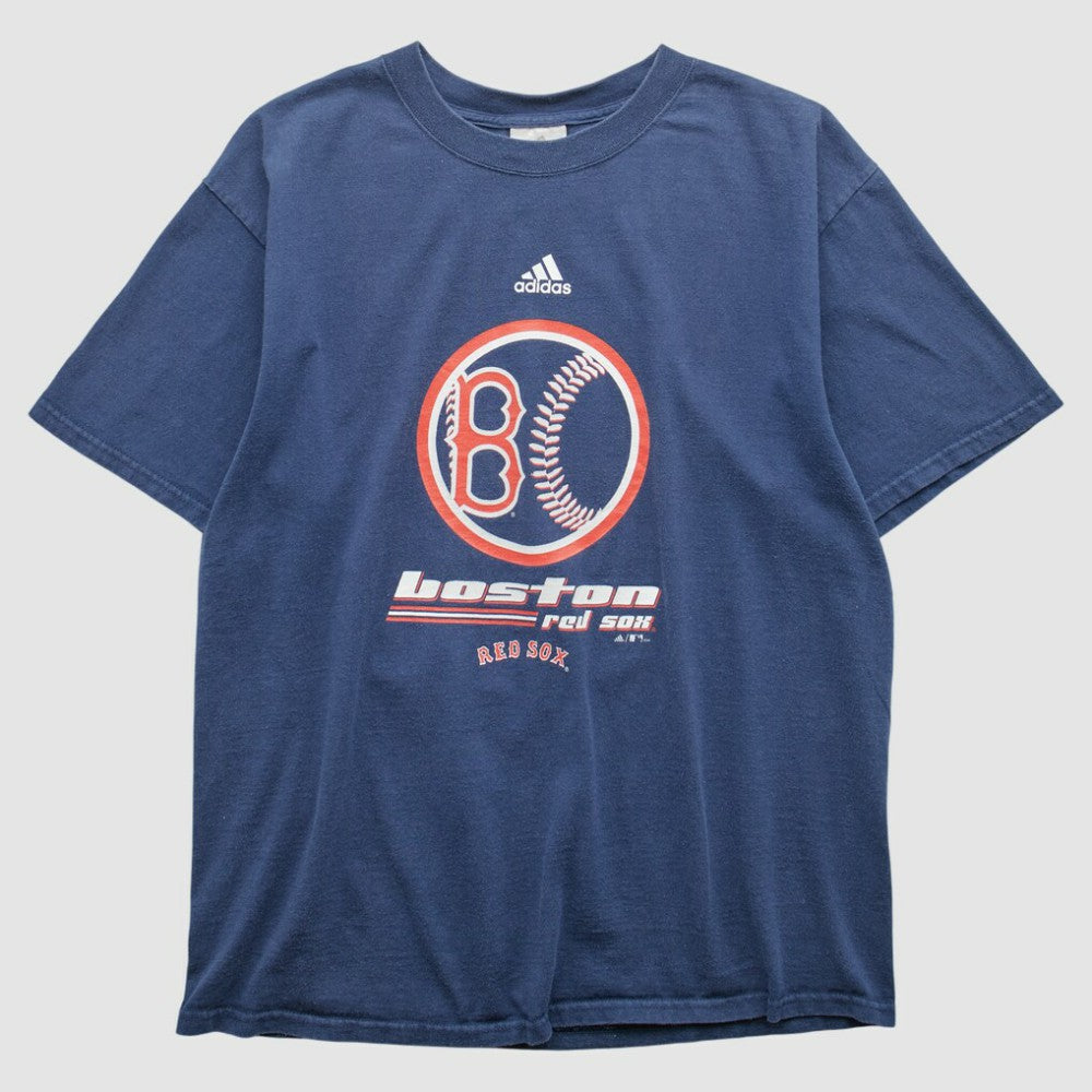 Boston Red Sox Adidas 2004 T-shirt - Navy - Vintage - Fanatics on Sale