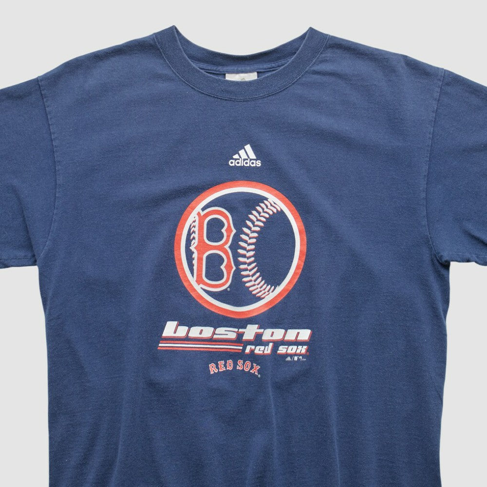 Boston Red Sox Adidas 2004 T-shirt - Navy - Vintage - Fanatics on Sale