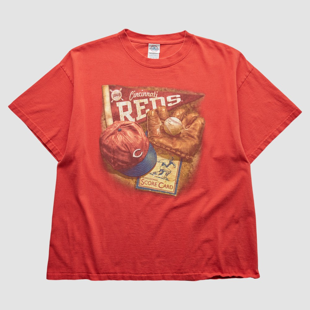 Cincinnati Reds 2000s T-shirt - Red - Vintage - Fanatics Online