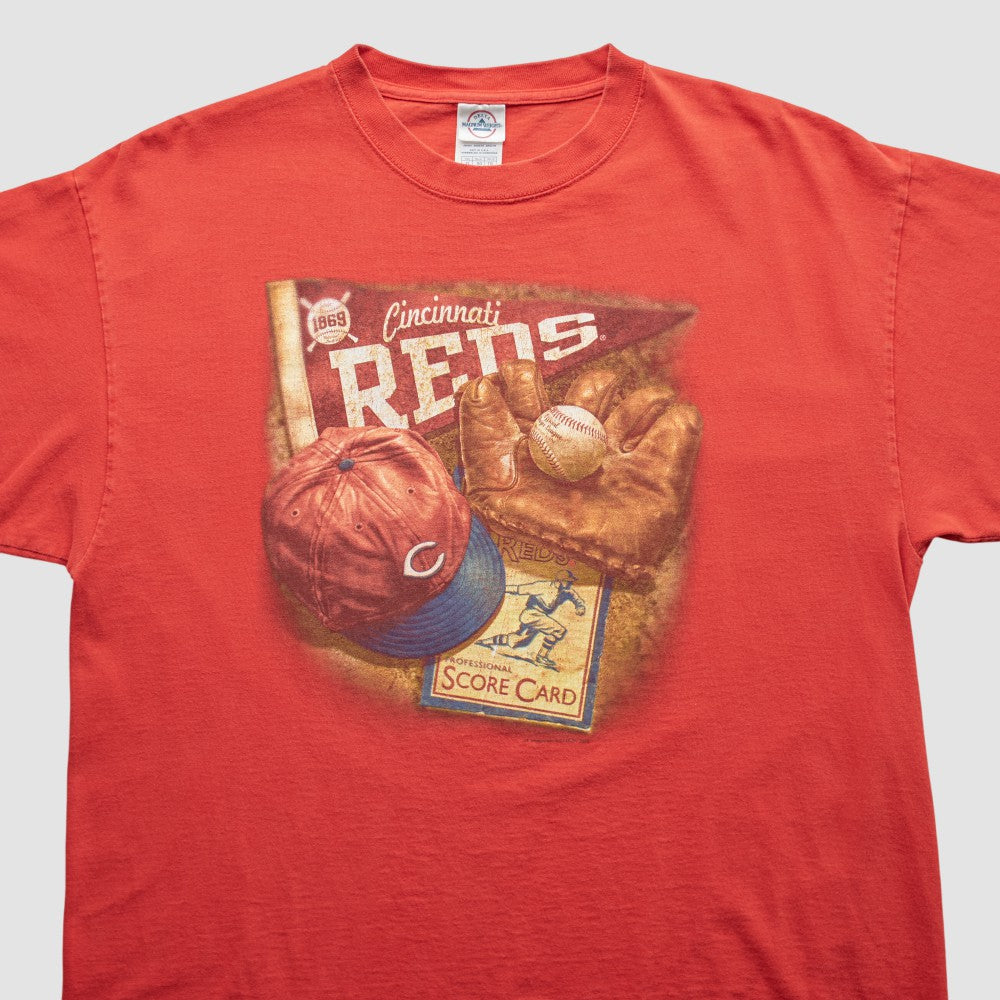 Cincinnati Reds 2000s T-shirt - Red - Vintage - Fanatics Online