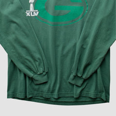Fanatics Green Bay Packers 2011 Long Sleeve T-shirt Green Vintage