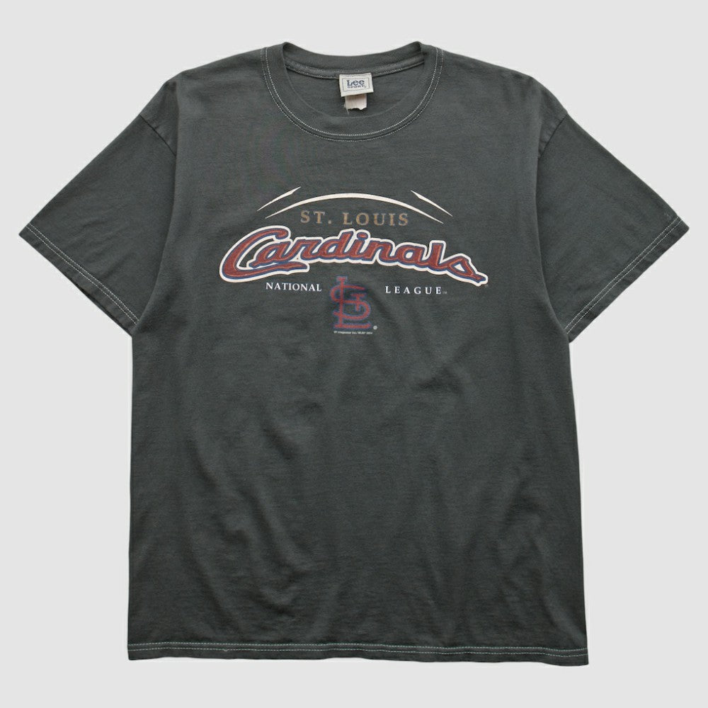 St. Louis Cardinals Lee Apparel 2004 T-shirt - Black - Vintage - Fanatics Discount
