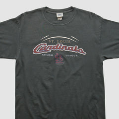 St. Louis Cardinals Lee Apparel 2004 T-shirt - Black - Vintage - Fanatics Discount