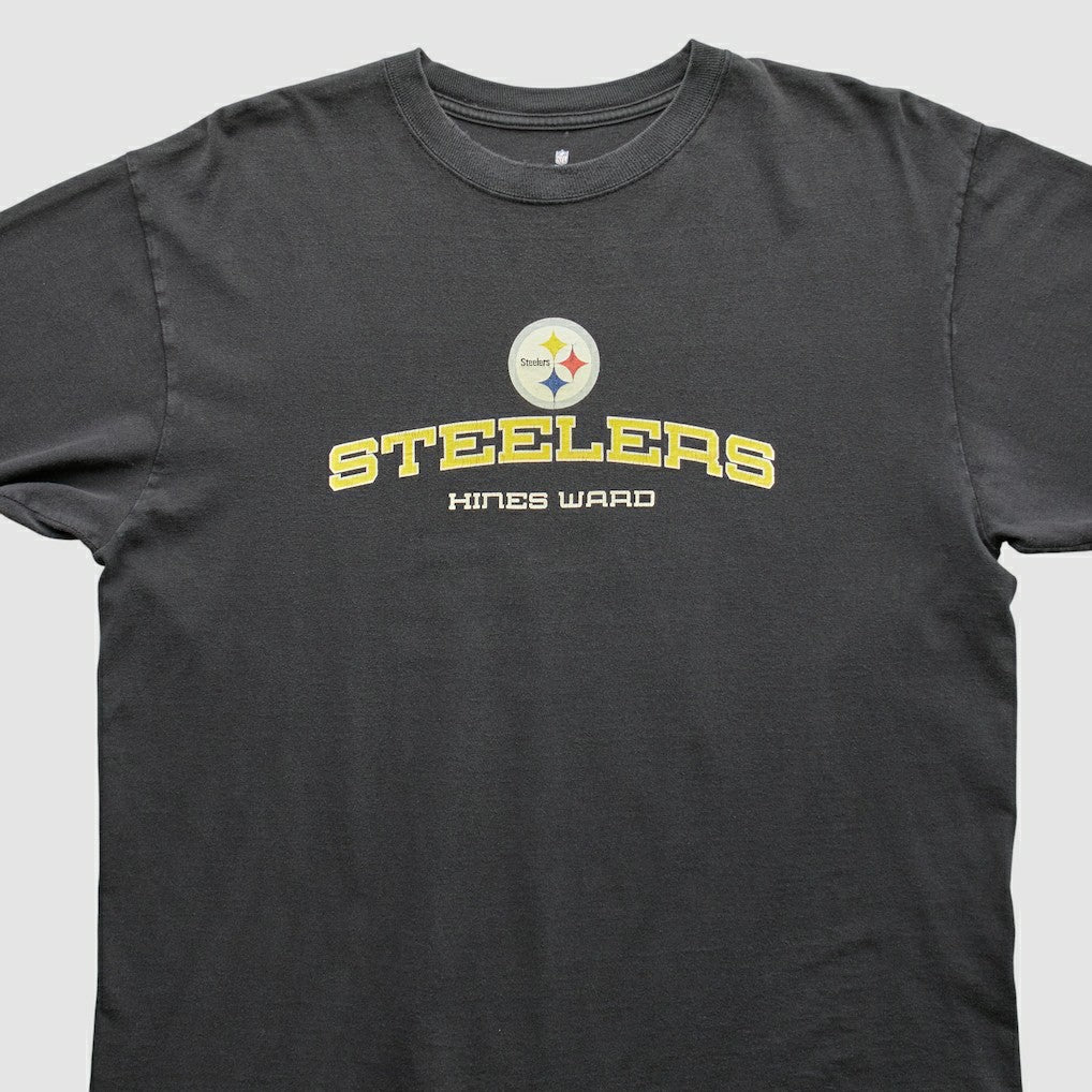 Fanatics Pittsburgh Steelers NFL 2000s Long Sleeve T-shirt Black Vintage