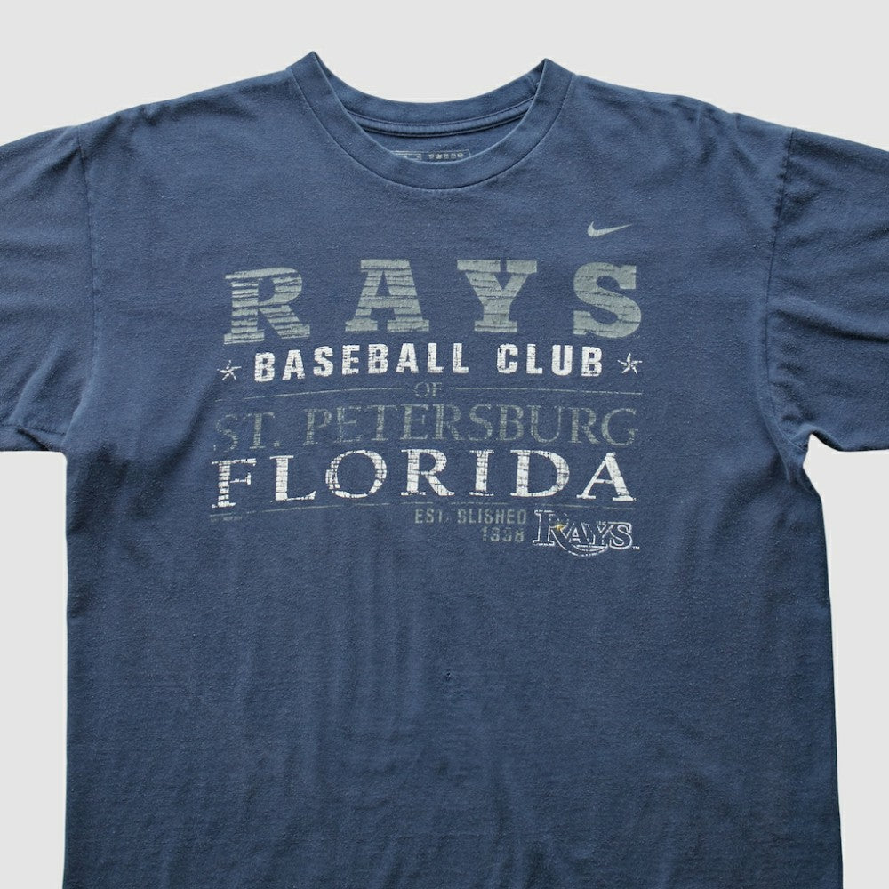 Tampa Bay Rays Nike 2009 T-shirt - Navy - Vintage - Nike on Sale