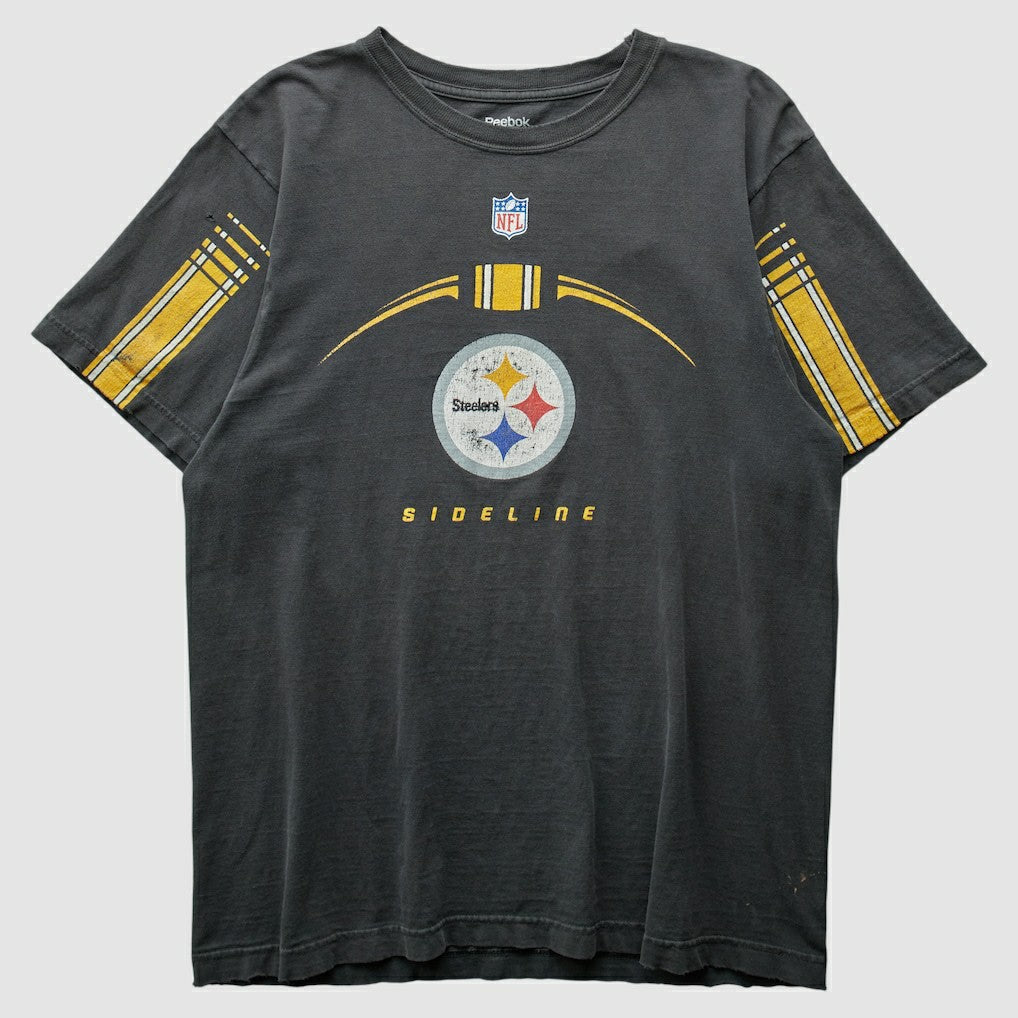 Fanatics Pittsburgh Steelers Reebok 2000s T-shirt Charcoal Vintage