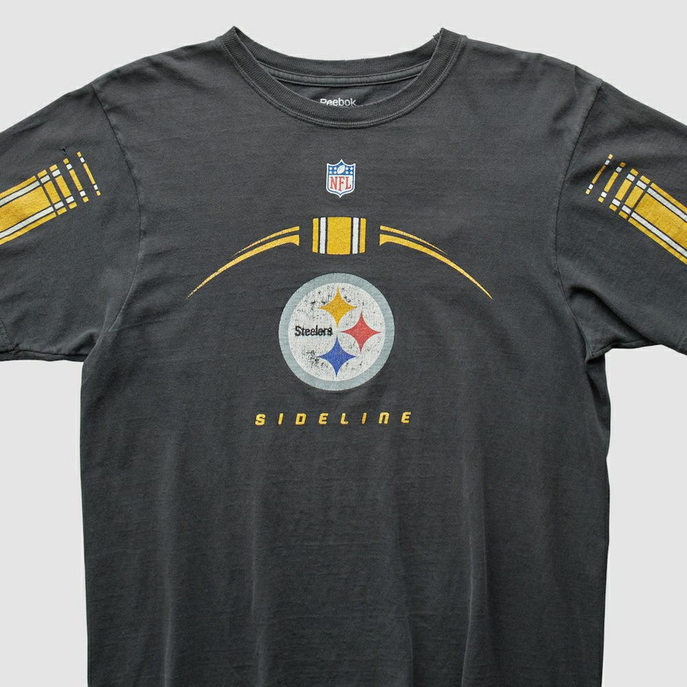 Fanatics Pittsburgh Steelers Reebok 2000s T-shirt Charcoal Vintage